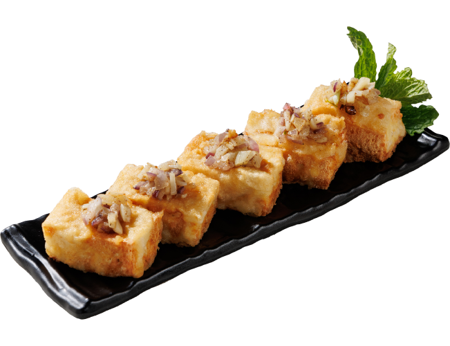 椒鹽蒜蓉酥香豆腐