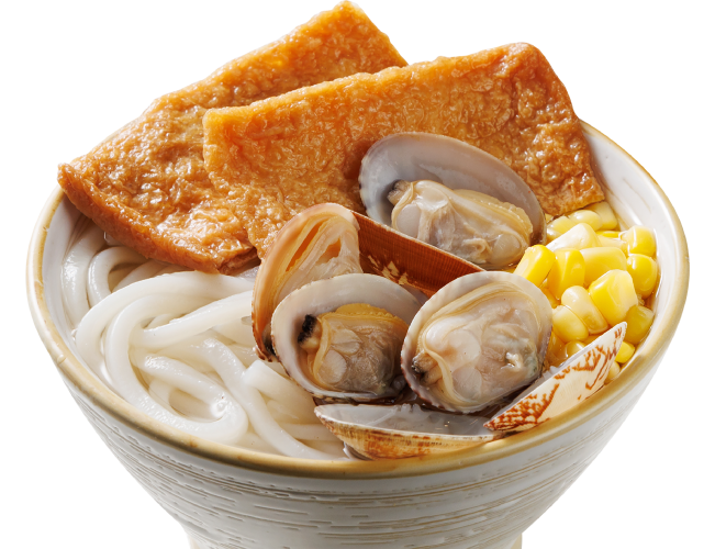 油揚花蛤稻庭烏冬