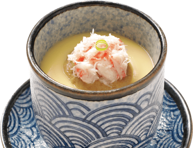 蟹肉蟹膏茶碗蒸